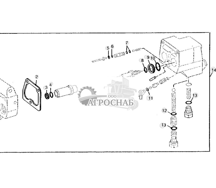 Brake Valve Overhaul Kit 